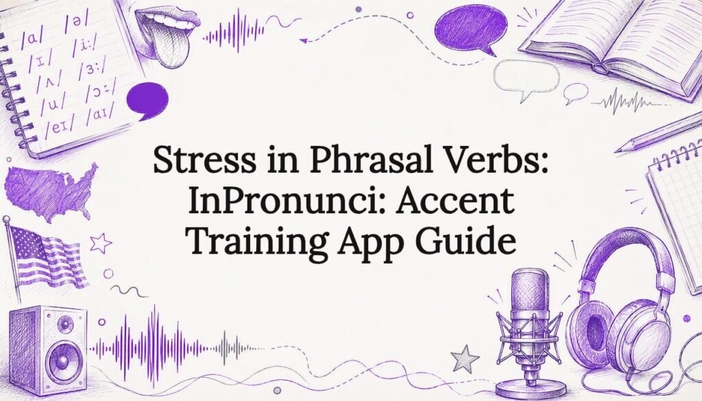 Decorative accent training title card illustration