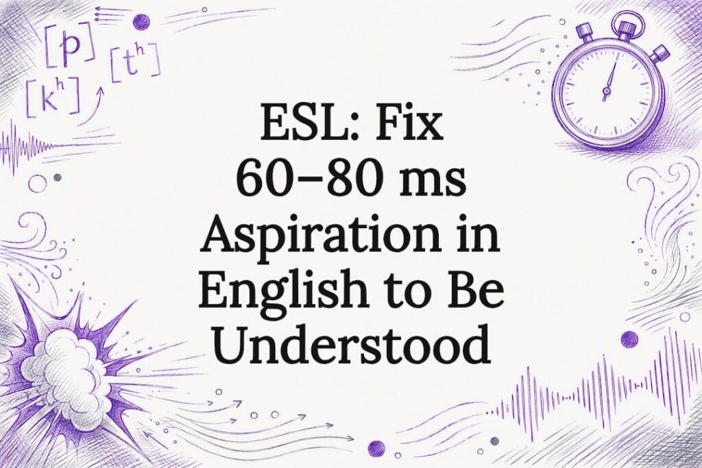 Aspiration pronunciation title card illustration