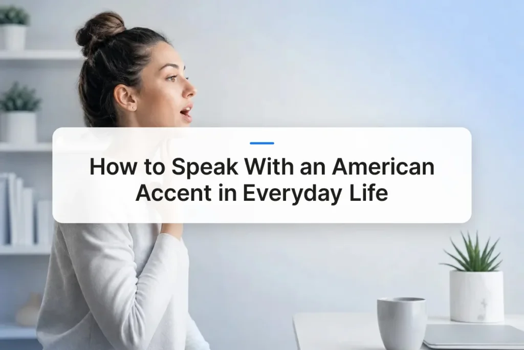 How to Speak With an American Accent in Everyday Life