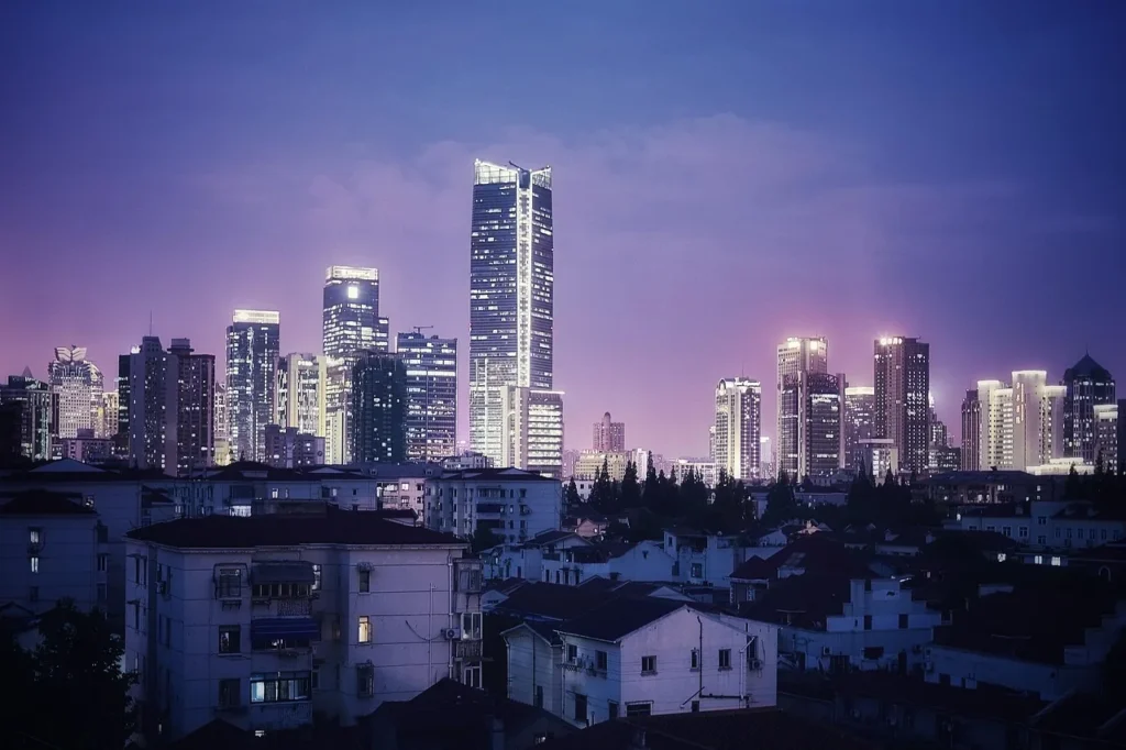 Shanghai, city, night - 面向中国中高级英语学习者的美式口音训练