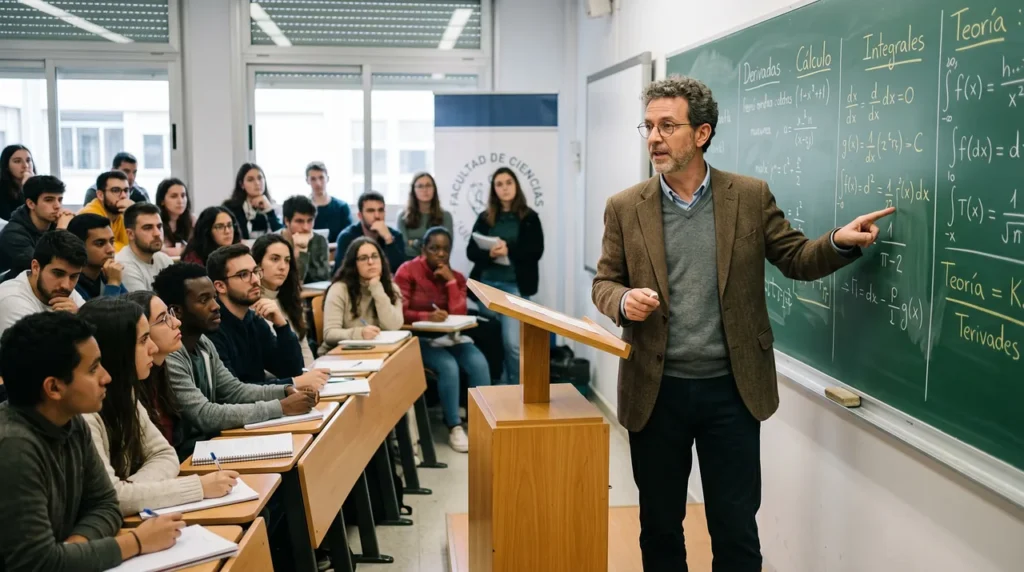 Ai generated, teacher, classroom - Intonation Patterns in Academic English