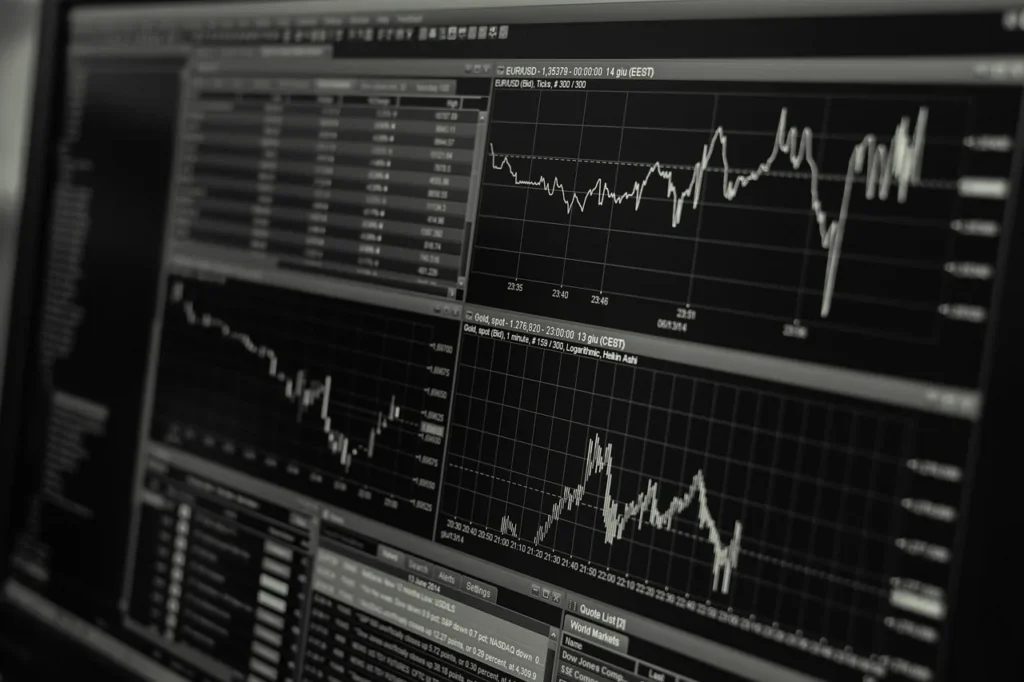 Stock, trading, monitor - Pronunciation of Indices