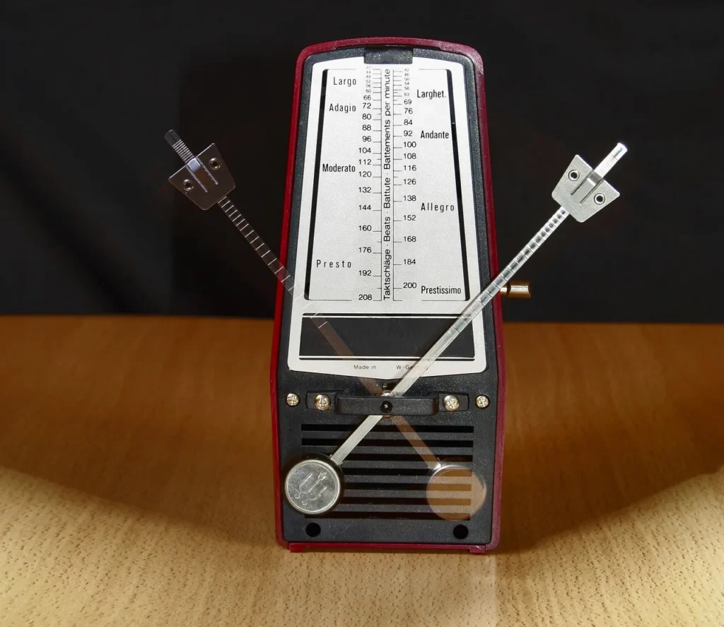 Metronome, tact, music - Stress Timed English: 4 Daily Drills, InPronunci: Accent Training App