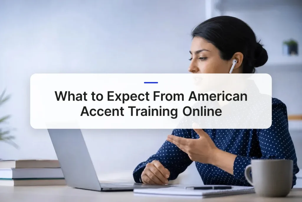 What to Expect From American Accent Training Online
