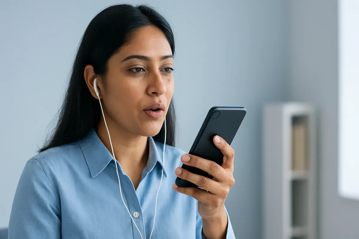 AI pronunciation trainer summary
