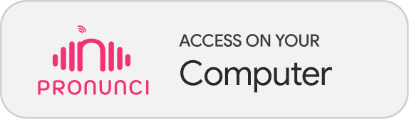Access InPronunci on your computer